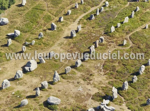 Photo aérienne de Carnac