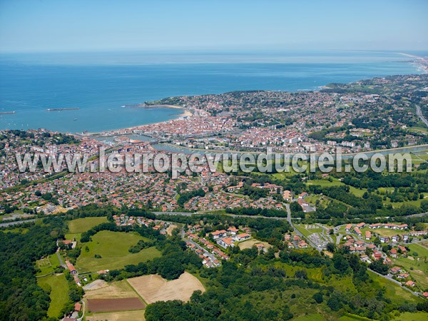 Photo aérienne de Ciboure