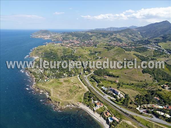 Photo aérienne de Collioure