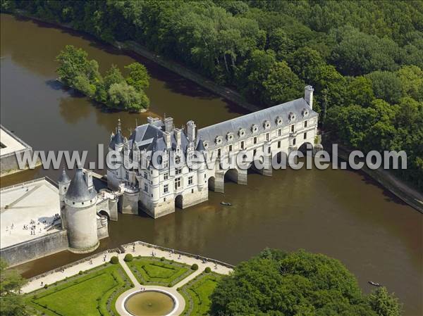 Photo aérienne de Chenonceaux