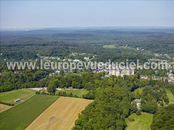 Photo aérienne de Pierrefonds