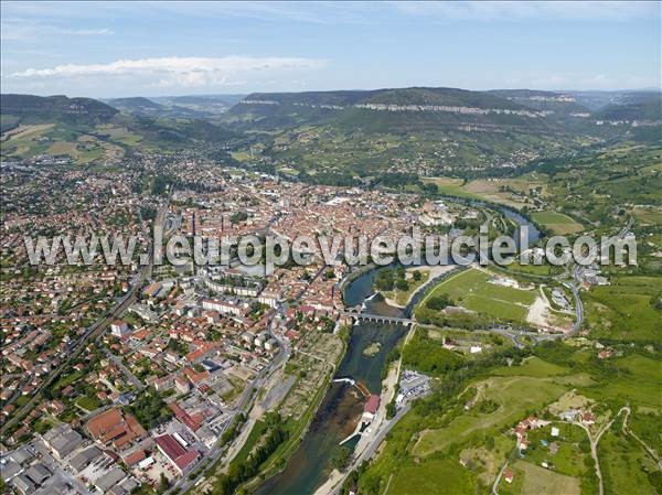 Photo aérienne de Millau