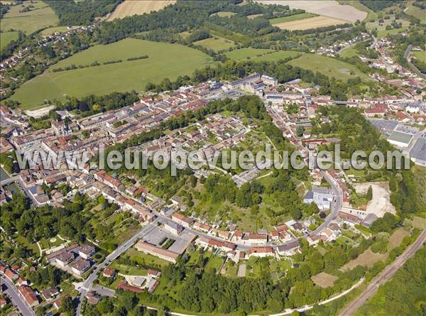 Photo aérienne de Sainte-Menehould