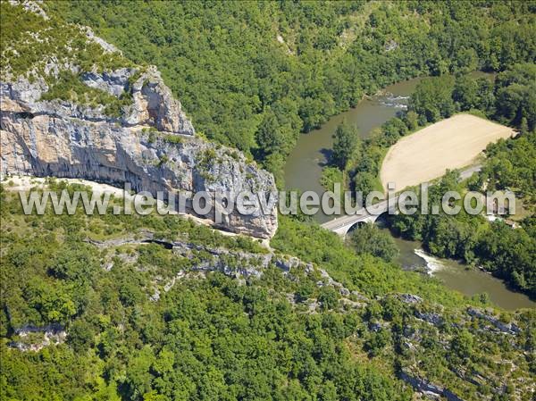 Photo aérienne de Saint-Antonin-Noble-Val