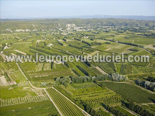 Photo aérienne de Boulbon