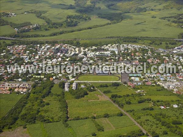 Photo aérienne de Bras-Panon