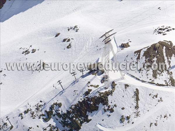 Photo aérienne de Chamonix-Mont-Blanc