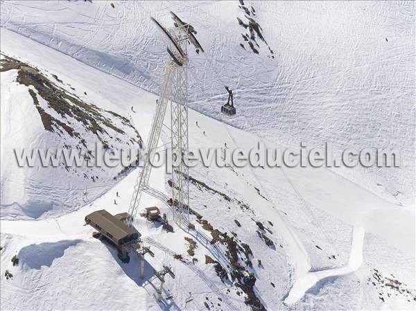 Photo aérienne de Chamonix-Mont-Blanc