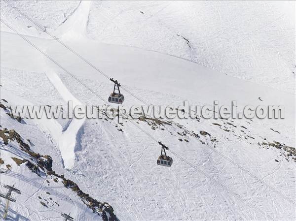 Photo aérienne de Chamonix-Mont-Blanc