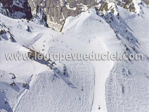 Photo aérienne de Chamonix-Mont-Blanc