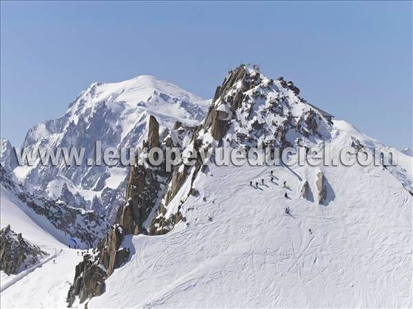 Photo aérienne de Chamonix-Mont-Blanc