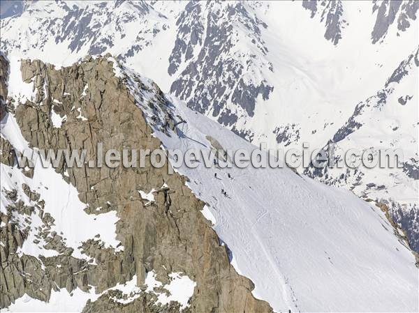 Photo aérienne de Chamonix-Mont-Blanc