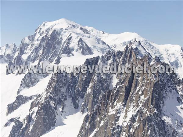 Photo aérienne de Chamonix-Mont-Blanc