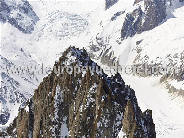 Photo aérienne de Chamonix-Mont-Blanc