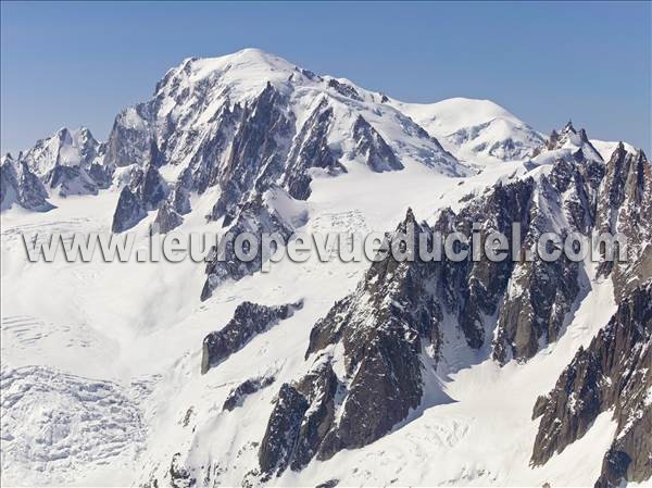 Photo aérienne de Chamonix-Mont-Blanc