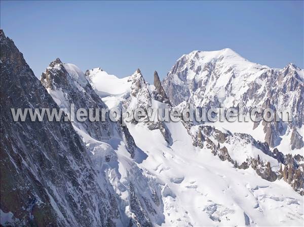 Photo aérienne de Chamonix-Mont-Blanc