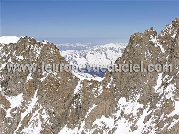 Photo aérienne de Chamonix-Mont-Blanc