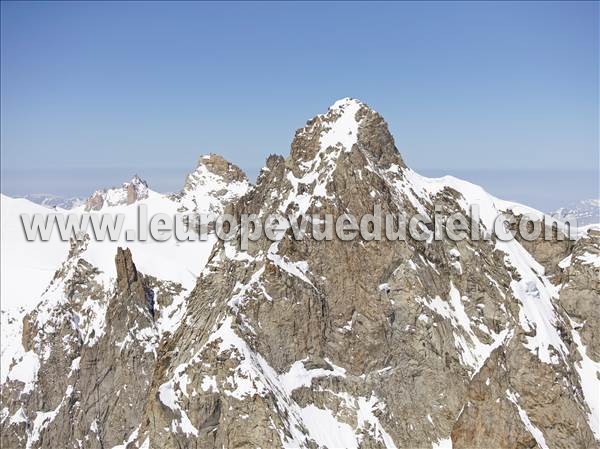 Photo aérienne de Chamonix-Mont-Blanc