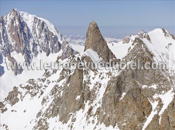 Photo aérienne de Chamonix-Mont-Blanc