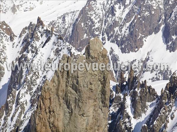 Photo aérienne de Chamonix-Mont-Blanc