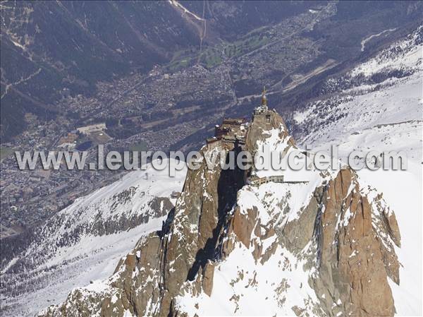 Photo aérienne de Chamonix-Mont-Blanc