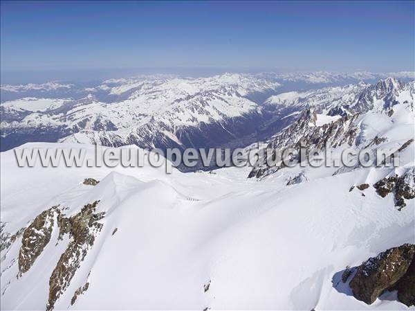 Photo aérienne de Chamonix-Mont-Blanc