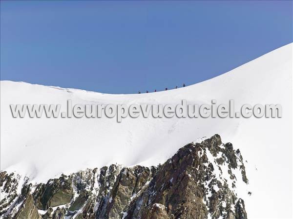 Photo aérienne de Chamonix-Mont-Blanc