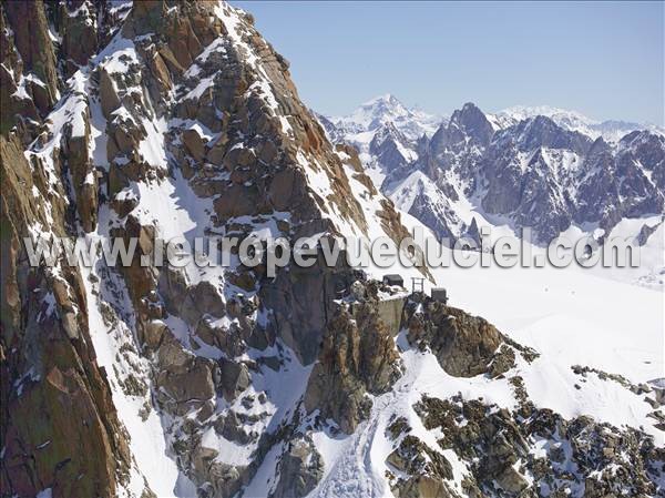 Photo aérienne de Chamonix-Mont-Blanc