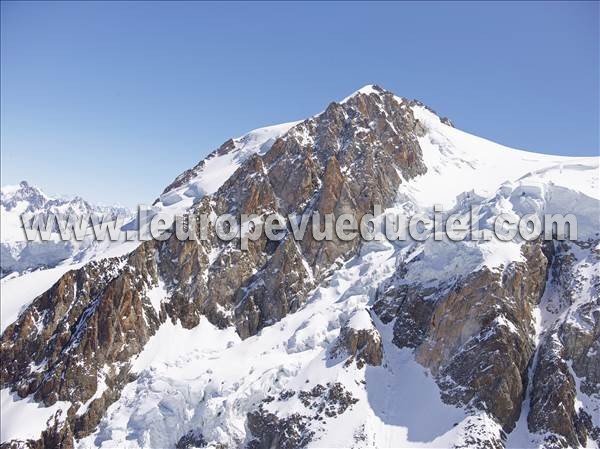 Photo aérienne de Chamonix-Mont-Blanc