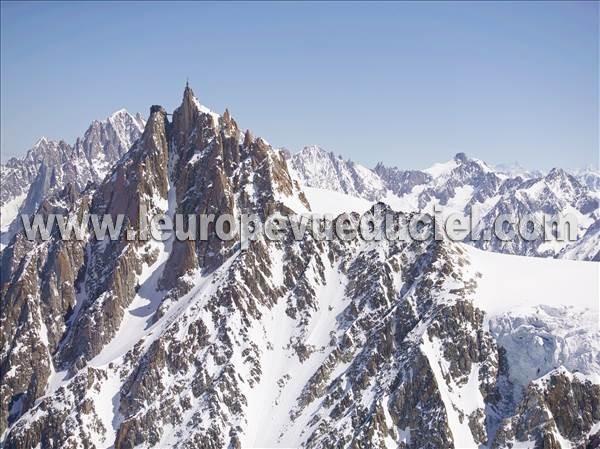 Photo aérienne de Chamonix-Mont-Blanc