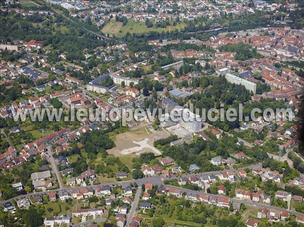 Photo aérienne de Sarreguemines