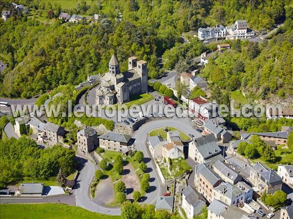 Photo aérienne de Saint-Nectaire