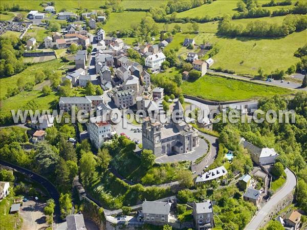 Photo aérienne de Saint-Nectaire