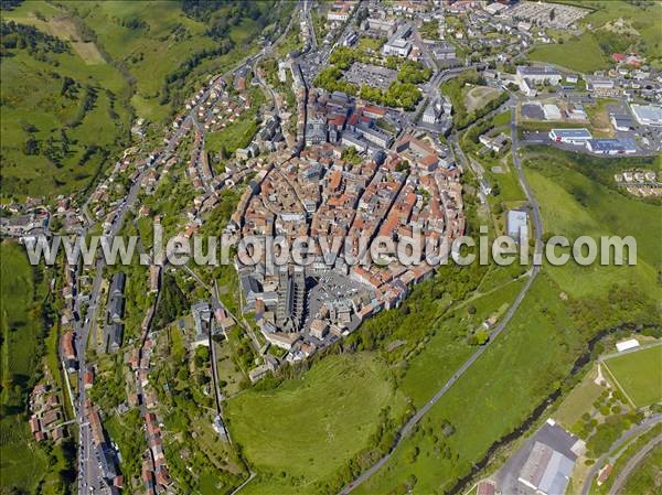 Photo aérienne de Saint-Flour