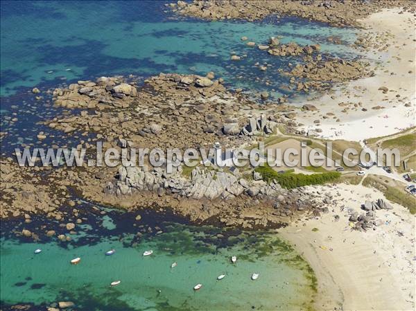 Photo aérienne de Brignogan-Plage