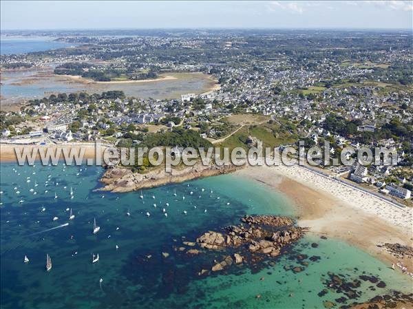 Photo aérienne de Trégastel