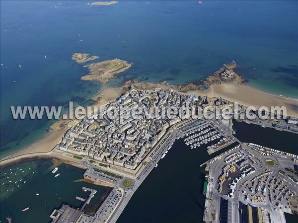 Photo aérienne de Saint-Malo