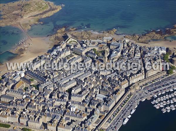 Photo aérienne de Saint-Malo