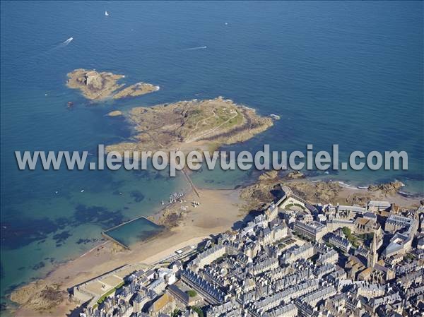 Photo aérienne de Saint-Malo