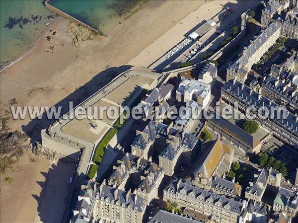 Photo aérienne de Saint-Malo