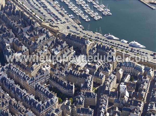 Photo aérienne de Saint-Malo