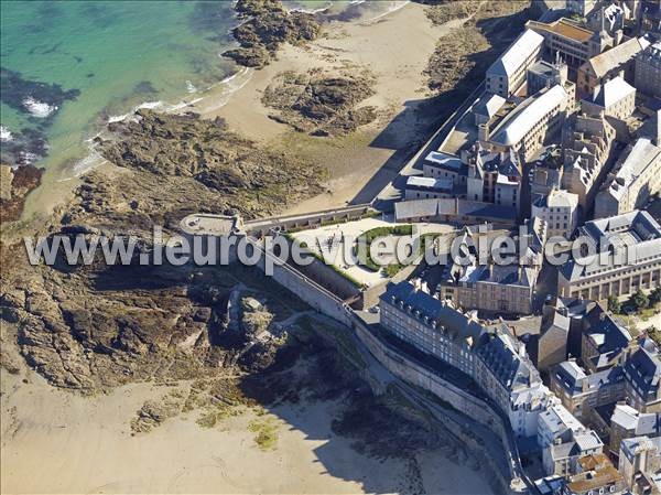 Photo aérienne de Saint-Malo