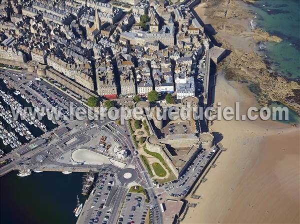 Photo aérienne de Saint-Malo