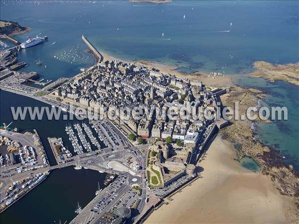 Photo aérienne de Saint-Malo