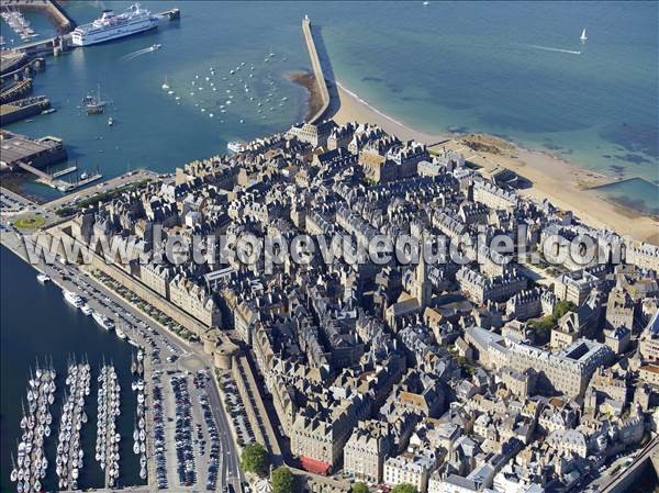 Photo aérienne de Saint-Malo