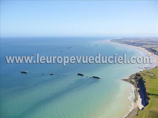 Photo aérienne de Arromanches-les-Bains