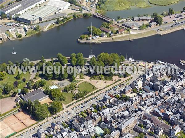 Photo aérienne de Honfleur