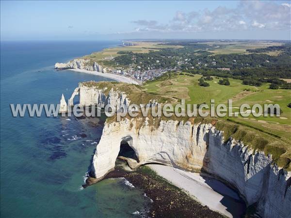 Photo aérienne de tretat