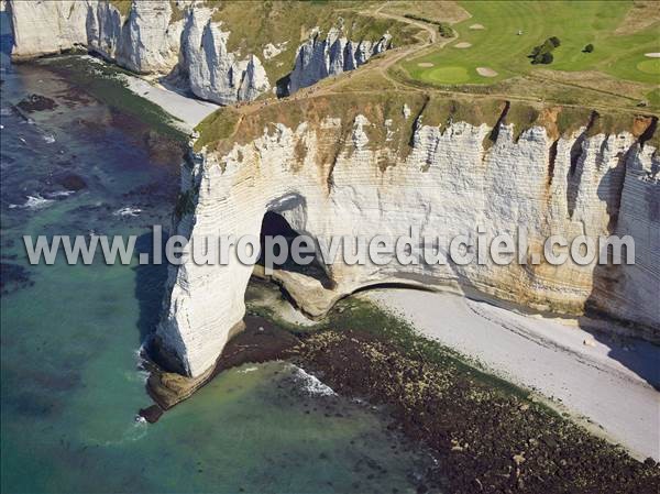 Photo aérienne de tretat