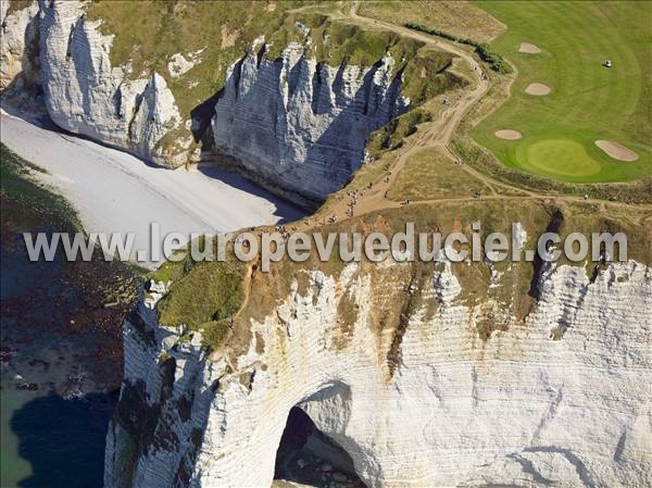 Photo aérienne de tretat